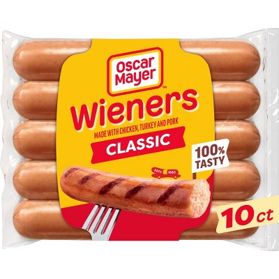 20% off 8 & 10-ct. 16-oz. select Oscar Mayer hot dogs