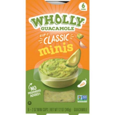 SAVE $1.00 on ONE (1) Wholly Guacamole Product 6ct 12oz