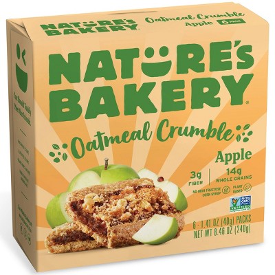 10% off 8.46-oz. 6-ct. Nature's Bakery crumble bar