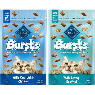 Save $0.50 when you buy ONE (1) package of BLUE cat treats (2 oz or larger)