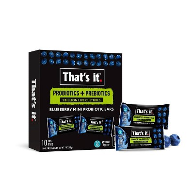 $1 off 10-ct. 7-oz. That's it probiotic minis