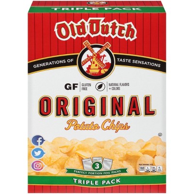 $4.99 price on select Old Dutch potato chips - 3ct