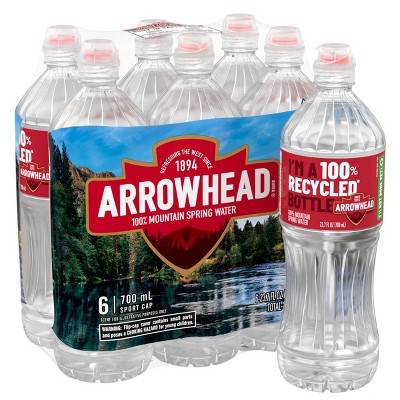 25% off 100% Natural Spring Water - 6pks