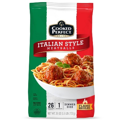 $5.99 price on select Cooked Perfect frozen meatballs