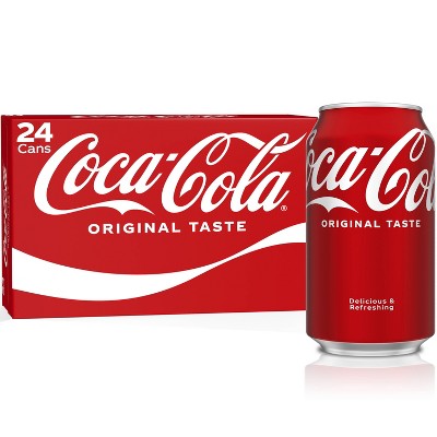 5% off 24-pk. 12-fl oz. Coca-Cola, Sprite & Diet Coke soda cans