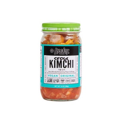 25% off 14-oz. Lucky foods kimchi