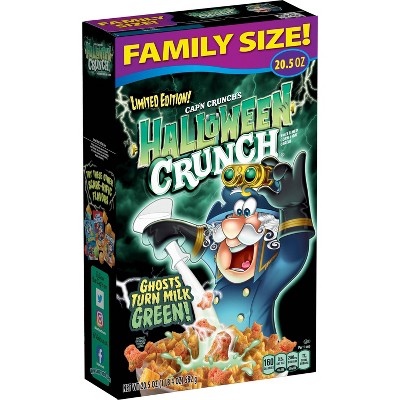 $3.99 price on Cap'n Crunch Halloween Crunch Family Size Cereal