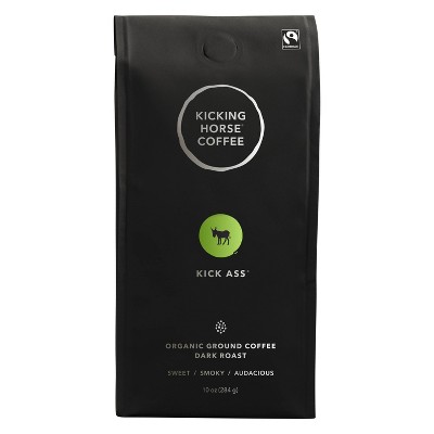 20% off Kicking Horse Coffee Kick dark roast fair trade certified organic ground coffee - 10oz