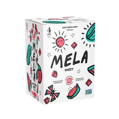 20% off 4-pk. 11.15-fl oz. Mela water