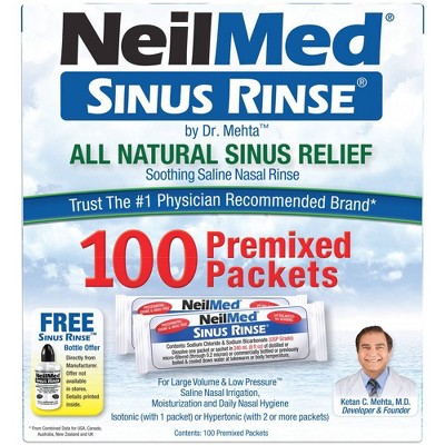 $2 off NeilMed Sinus Rinse regular refill packets - 100ct