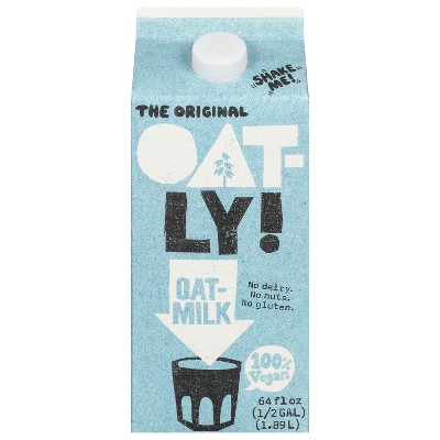 $0.50 off Oatly! oatmilk & creamers