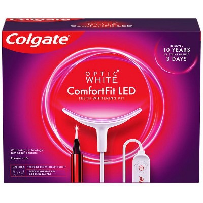 SAVE $15.00 On any ONE (1) Colgate® Optic White® ComfortFit LED Teeth Whitening Kit