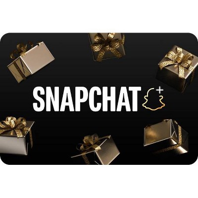 15% off Snapchat+ Gift Cards