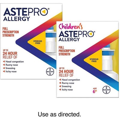 Save $5.00 on any ONE (1) Astepro® Allergy or Children’s Astepro® Allergy product 60 sprays