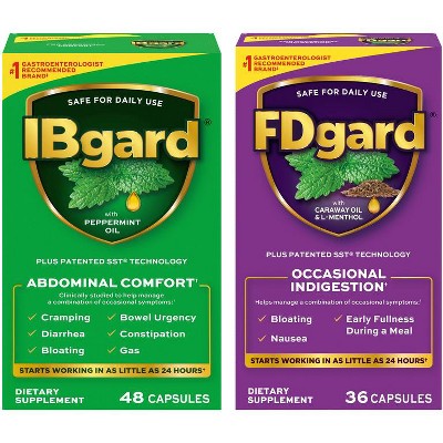 SAVE $4.00 on any ONE (1) IBgard® or FDgard® 36ct or 48ct product.