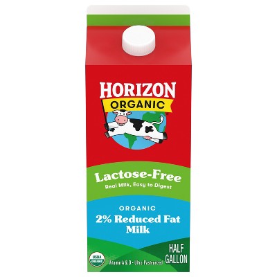 5% off 0.5gal Horizon Organic 2% Reduced Fat Lactose-Free Milk