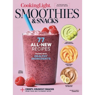 15% off Cooking Light Smoothies & Snacks 10418 issue 47
