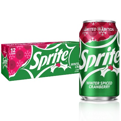 5% off Sprite winter spice cranberry