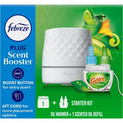 Save $5.00 ONE Febreze Plug Scent Booster OR Febreze Scent Booster Starter Kit (excludes trial/travel size).