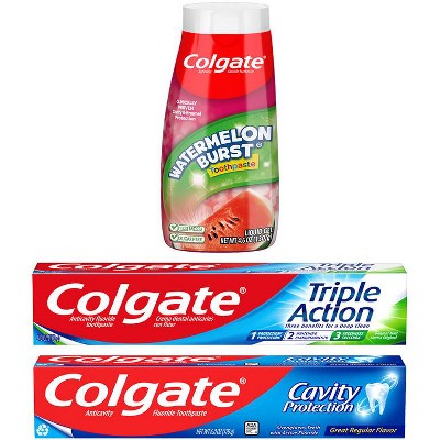 SAVE $1.50 On any ONE (1) Colgate® Cavity Protection, Baking Soda & Peroxide, Sparkling White®, Triple Action, 2in1 (6oz or larger) or Any Colgate® Kids Toothpaste (4.4oz or larger) ONLY