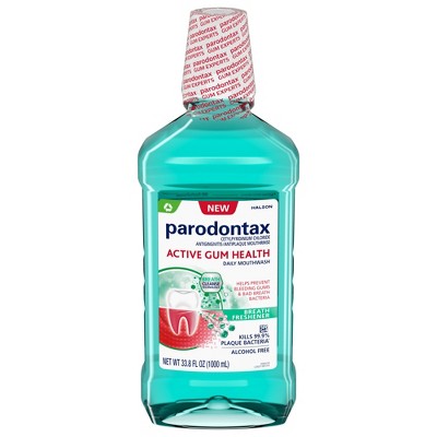 $1 off Parodontax active gum health breath freshener mouthwash