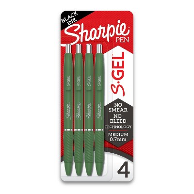 20% off Sharpie 4pk gel pens black ink 0.7mm medium tip