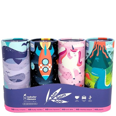 Buy 1, get 1 50% off Bim Bam Boo tubular bamboo facial tissue - 4pk/40ct