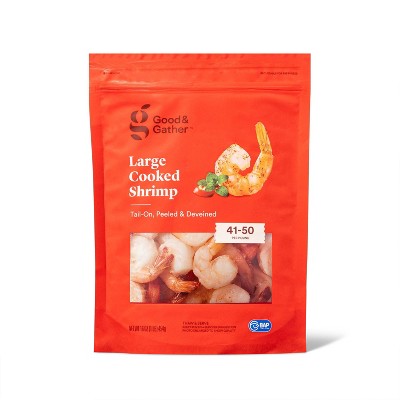 Buy 1, get 1 25% off select Good & Gather™ frozen shrimp