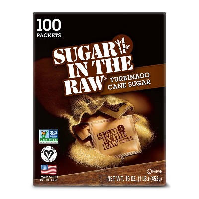 20% off Sugar In The Raw Turbinado Cane Sugar Packets - 100ct/16oz