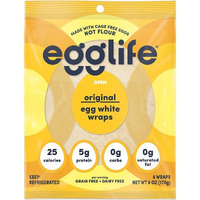 5% off select Egglife egg white wraps