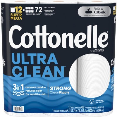 Save $1.00 on any ONE (1) Cottonelle® Toilet Paper (4 mega roll pack or larger)