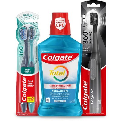 SAVE $2.00 On any ONE (1) Colgate® 360°® Manual Toothbrush, Adult or Kids Battery Powered Toothbrush, Mouthwash or Mouth Rinse (500mL or larger)