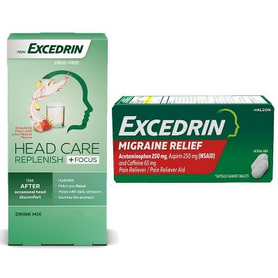 Save $1.50 on ONE (1) Excedrin 24-50ct or Head Care 6ct