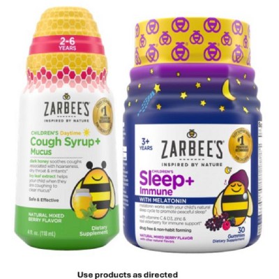 SAVE $3.00 on any ONE (1) Zarbee's Pediatric Cough, Sleep or Immune Product