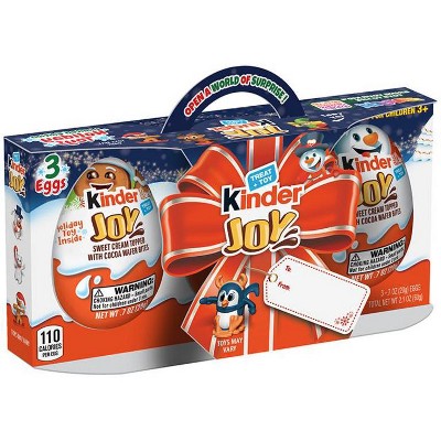 Save $1.15 on ONE (1) Kinder Joy Holiday 3-Pack