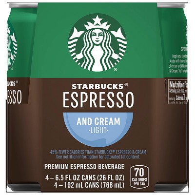 15% off select Starbucks doubleshot espresso coffee drinks - 4pk/6.5 fl oz cans