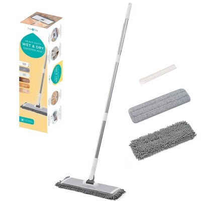 10% off True & Tidy sweep-180 heavy duty wet & dry sweeper mop