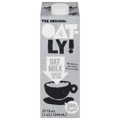 $1 off Oatly Oatmilk Barista Edition non-dairy milk - 32 fl oz