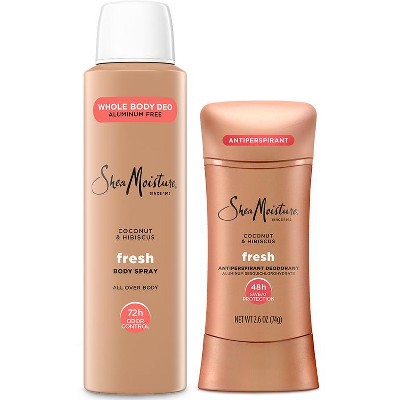 Save $3.00 on any ONE (1) SheaMoisture® 2.6oz Deodorant, 2.6oz Antiperspirant or Whole Body item