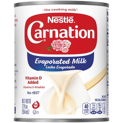 $1.59 price on Nestle carnation evaporated milk for pumpkin pie and cooking