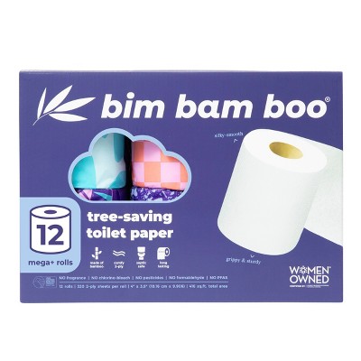 Buy 1, get 1 50% off Bim Bam Boo bamboo bath toilet paper - 12pk/320ct