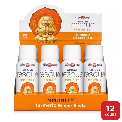 20% off 2-fl oz. 12-ct. The Ginger People ginger rescue shots