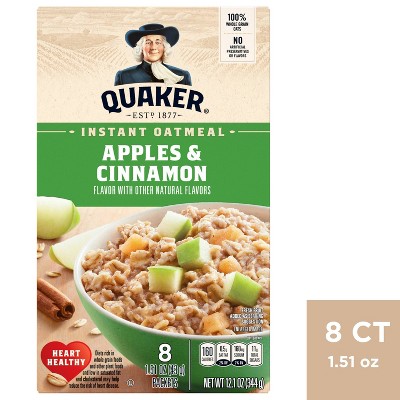 10% off on select Quaker oatmeal breakfast items