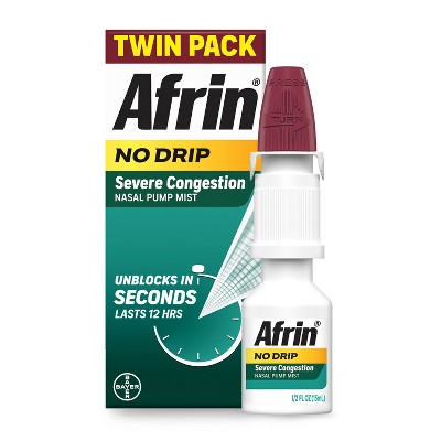 $5 Target GiftCard when you buy 2 select Afrin nasal sprays