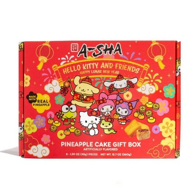 10% off A-Sha Hello Kitty Lunar New Year pineapple cake