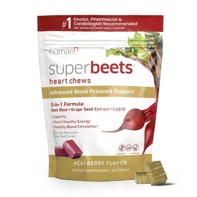 20% off 60-ct. SuperBeets heart chews advanced