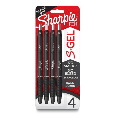 20% off Sharpie S-Gel 4pk gel pens 1.0mm medium tip