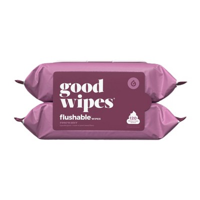 15% off 60-ct. 2-pk. Goodwipes flushable wipes