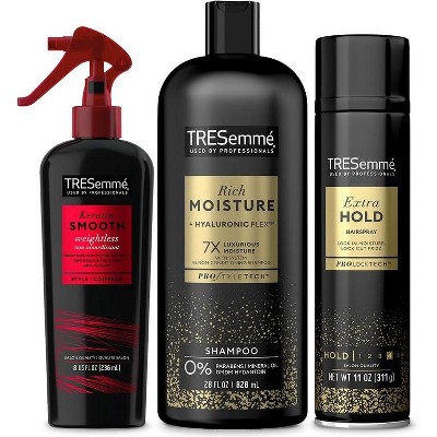 SAVE $3.00 on any ONE (1) TRESemmé® Hair Care products (excludes Hair Spray 4.2 oz or smaller, gel 5 oz or smaller, trial & travel, and twin packs)