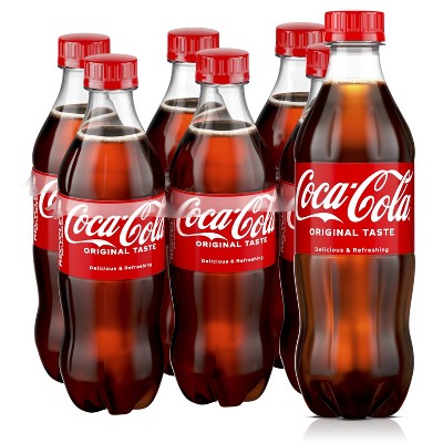 20% off 6-pk. 16.9-oz. Coca-Cola bottles